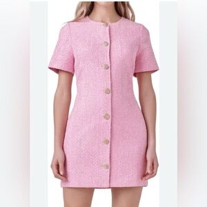 XS Endless Rose Tweed Sheath Dress